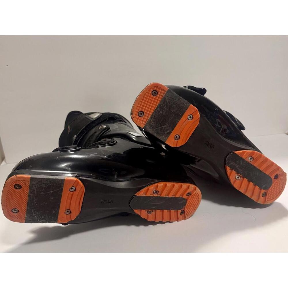 Rossignol Soft Ski Boots Size 24 - 24.5 US 7.5- 8 Black 4 Buckle Alpine Downhill - Picture 5 of 9